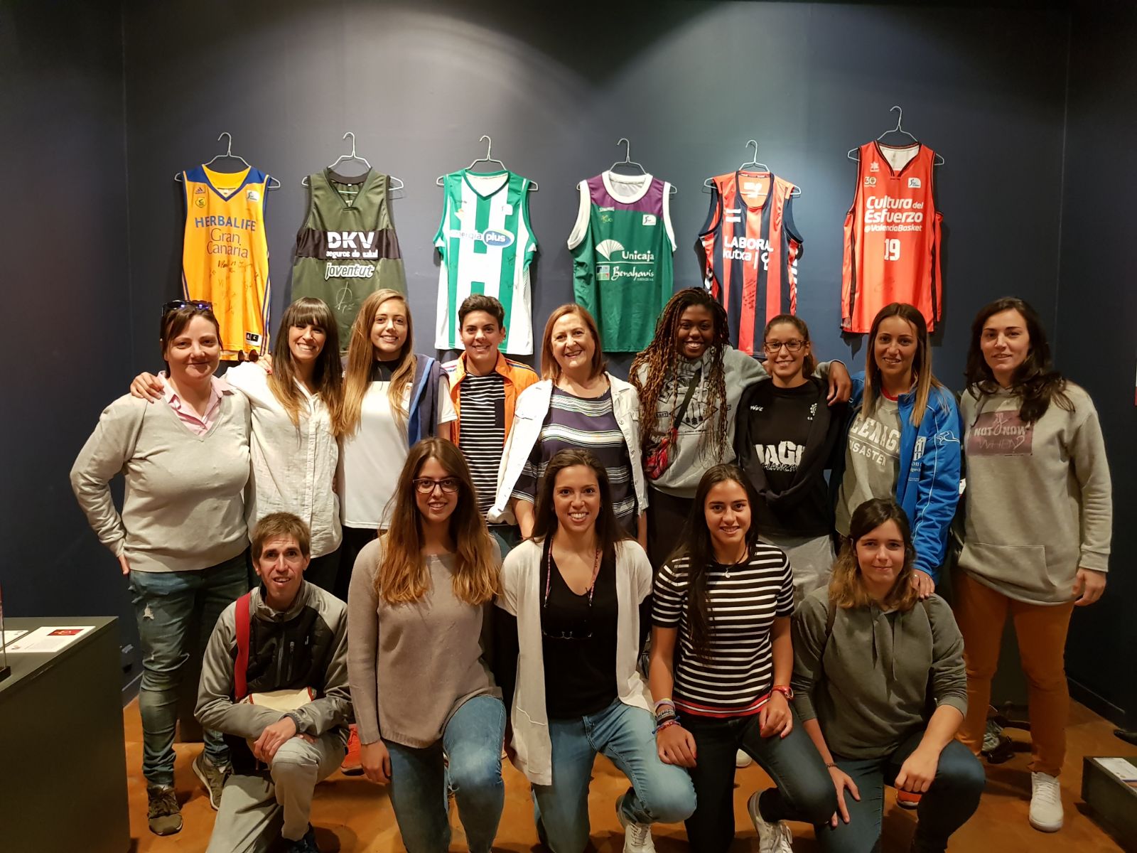 El Club Polideportivo “Unami” visita el Museo “Leyendas del Deporte”