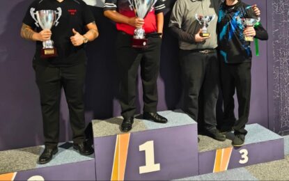 Bronce para el Segopool en el Campeonato Absoluto de Bola 10 de Billar