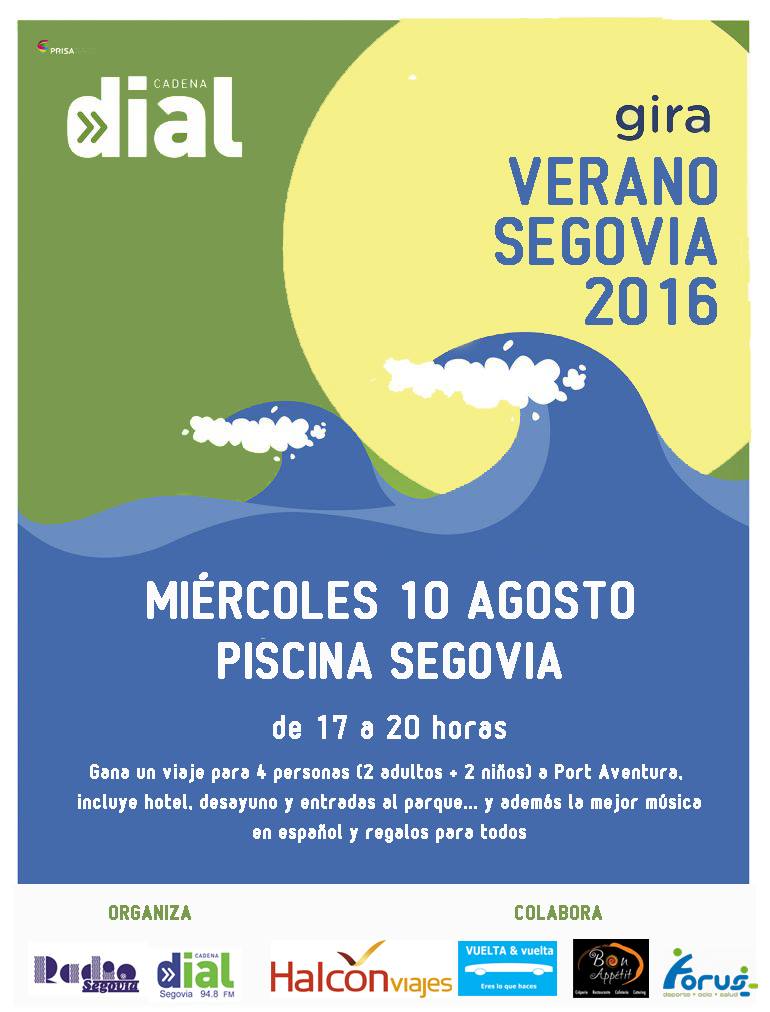 Cadena Dial: Gira Verano Segovia 2016