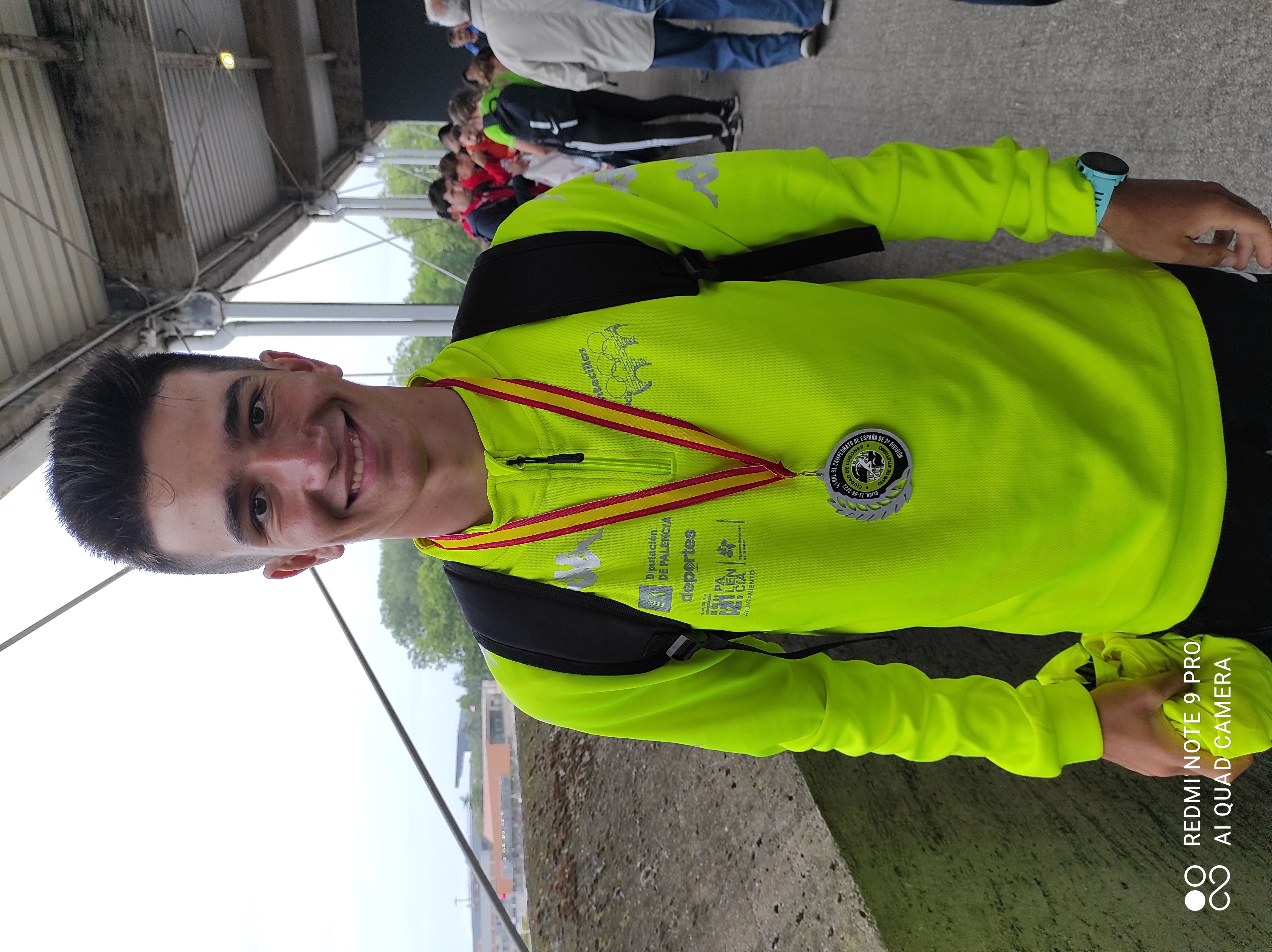 Rodrigo Santa Elena consigue, con su equipo, la medalla de plata en el Campeonato de España de Clubes