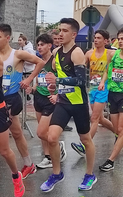 El segoviano, Rodrigo Santa Elena, cuarto clasificado Sub-20