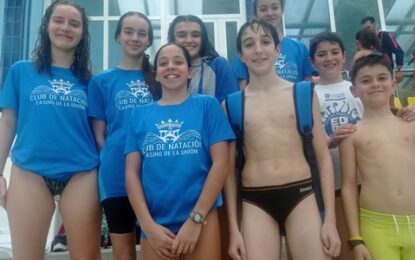 Excelente actuación de los nadadores del Casino de La Unión