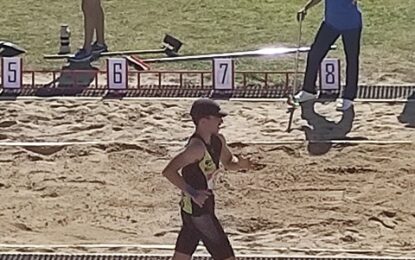 Rodrigo Santa Elena García se clasifica en 8ª posición en la Prueba de Marcha de 10 km. Pista