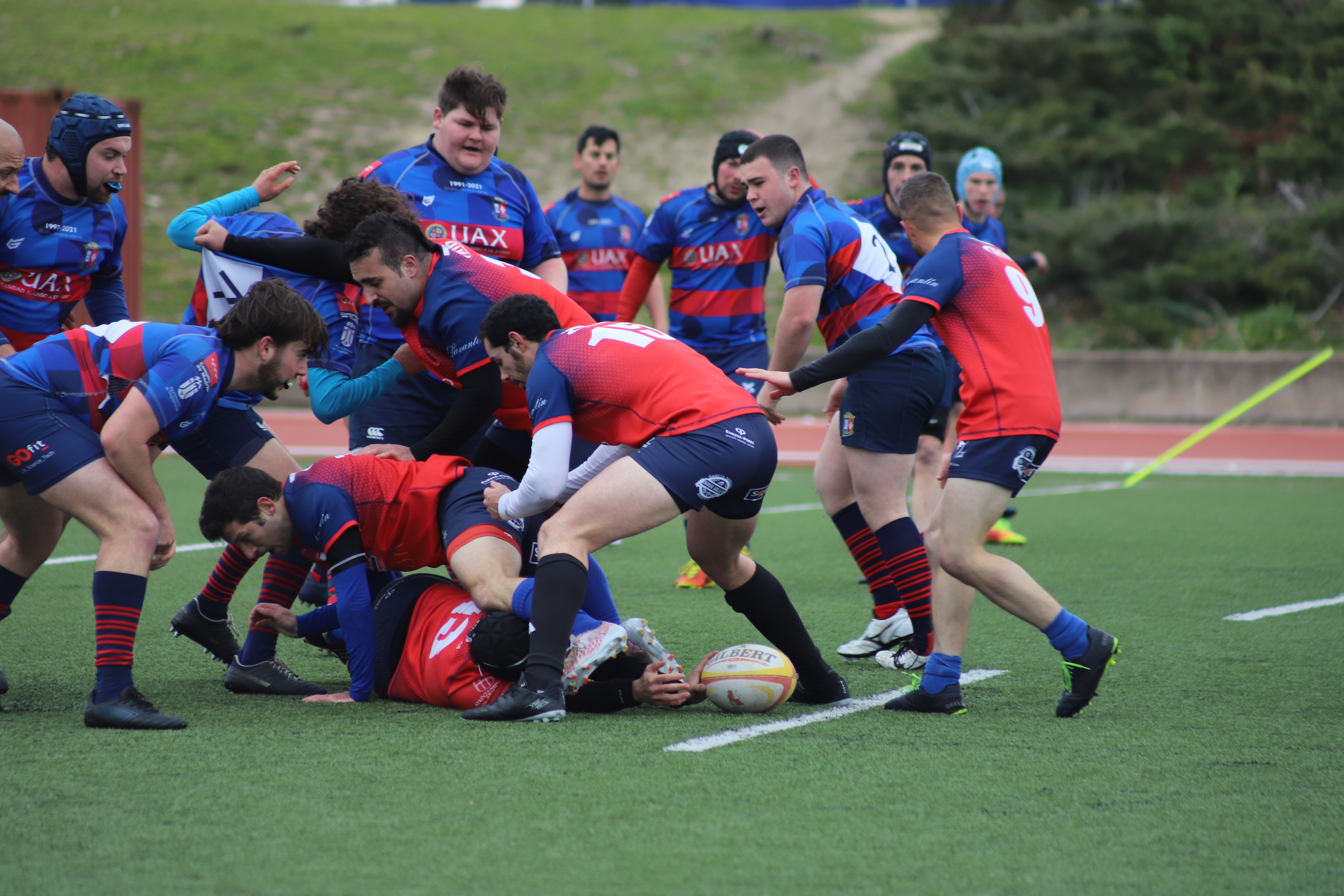 El Bigmat Tabanera Lobos plantó cara al Rugby Majadahonda