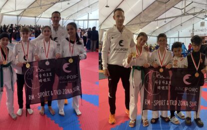 Pleno de Medallas para el CD Taekwondo RM-Sport Innoporc en el Campeonato de Promoción de Madrid