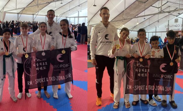 Pleno de Medallas para el CD Taekwondo RM-Sport Innoporc en el Campeonato de Promoción de Madrid