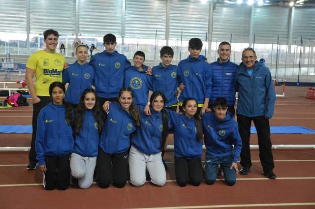 C.D. Spórting de Segovia: 5º puesto en el Campeonato de Clubes de Castilla y León en Pista Cubierta con logro de tres mínimas nacional 