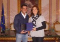 Álvaro Martínez, subcampeón del Mundo de Culturismo Natural 2016, recibe un homenaje en el Ayuntamiento de Segovia