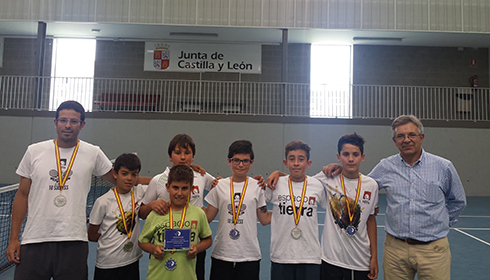 Espacio Tierra Subcampeón de Castilla y León por equipos alevín