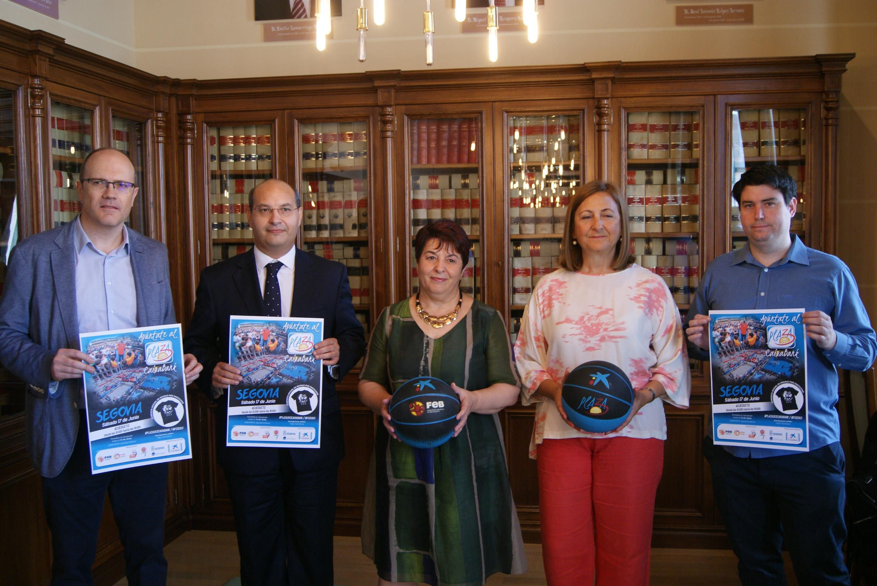 El circuito Plaza 3×3 Caixabank de Baloncesto recala en Segovia