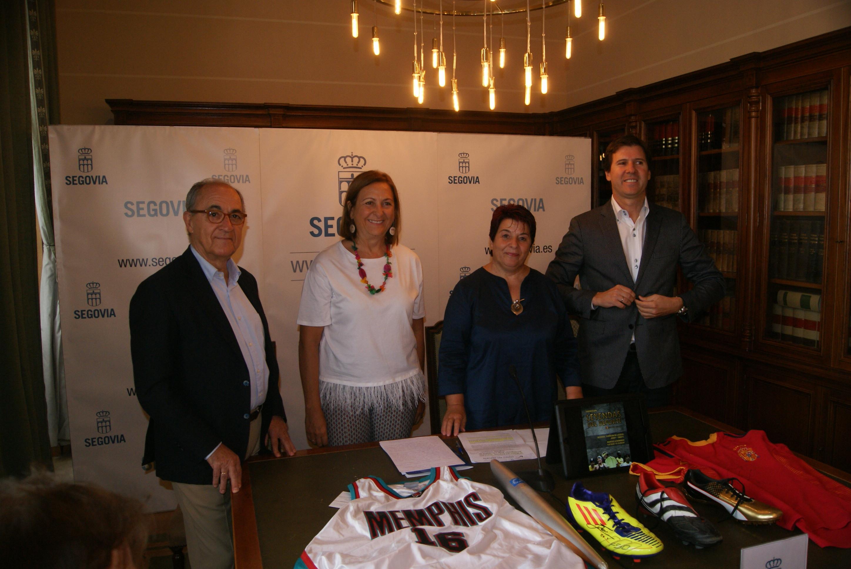 El Museo del Deporte “Leyendas del Deporte” llega a la ciudad de Segovia