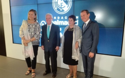 El Ayuntamiento de Segovia y la Fundación Real Madrid mantienen su cooperación para hacer posible la Escuela Sociodeportiva de Fútbol de Integración