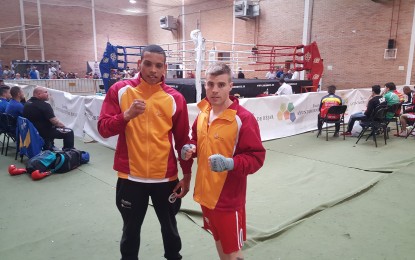 Los púgiles, Ismael Pascual y Elian Guerrero, participaron en el I Torneo de Boxeo Olímpico con carácter Internacional