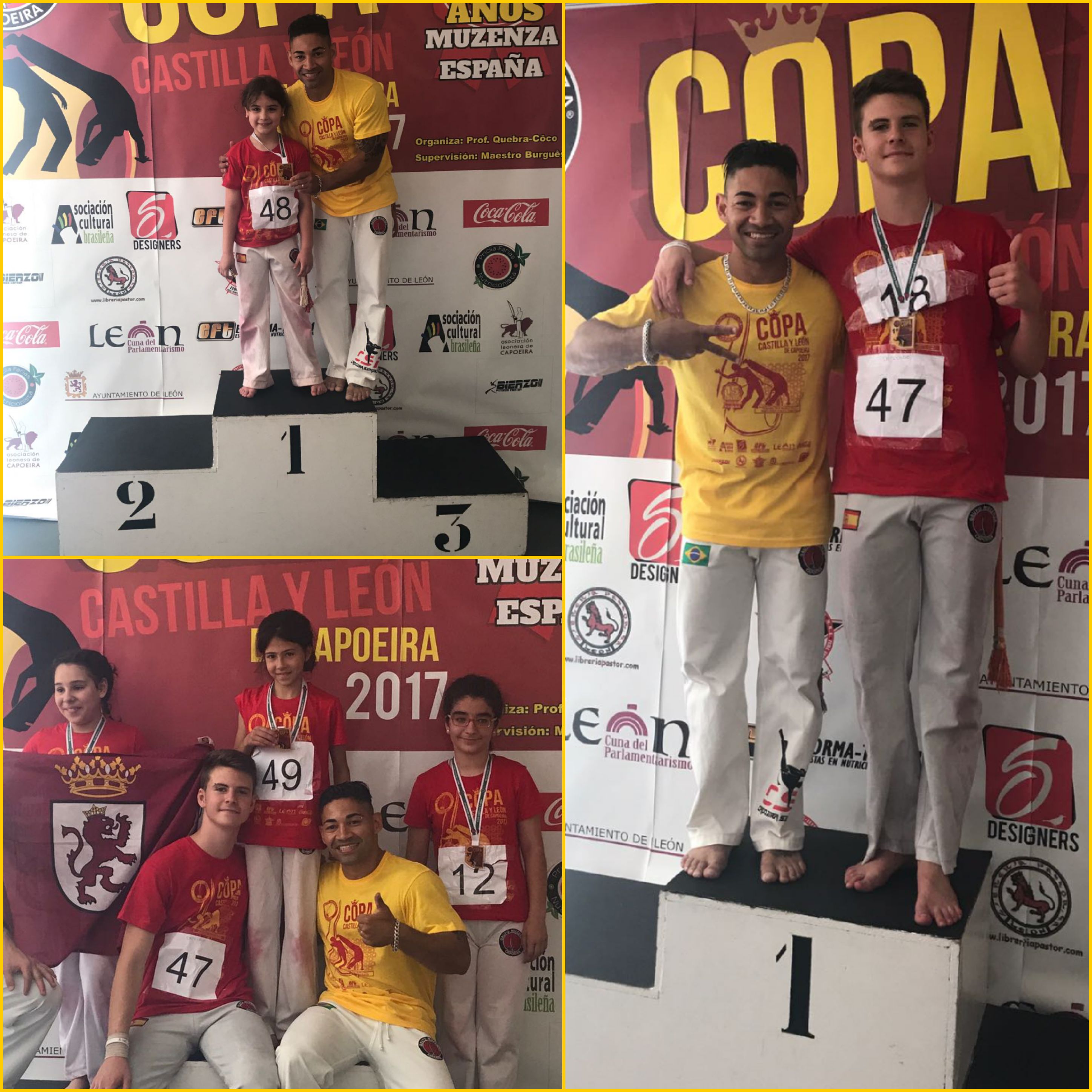 Atletas Segovianos sobresalientes en Capoeira