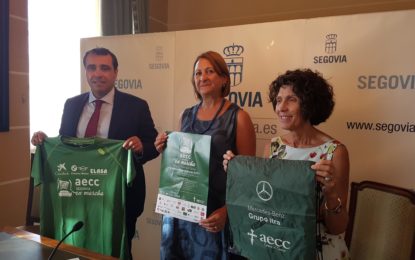 Presentada en el Ayuntamiento de Segovia la Marcha de la Asociación Española Contra el Cáncer