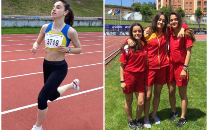 La atleta del Sporting Segovia Claudia Corral obtuvo la mínima nacional en la prueba de 1.500 metros