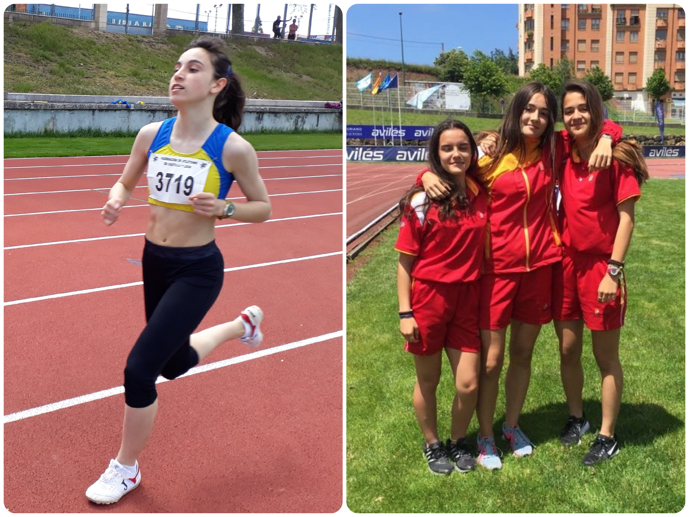 La atleta del Sporting Segovia Claudia Corral obtuvo la mínima nacional en la prueba de 1.500 metros