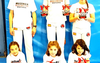 Destacada actuación de la Escuela Segoviana de Capoeira en el Campeonato Interprovincial