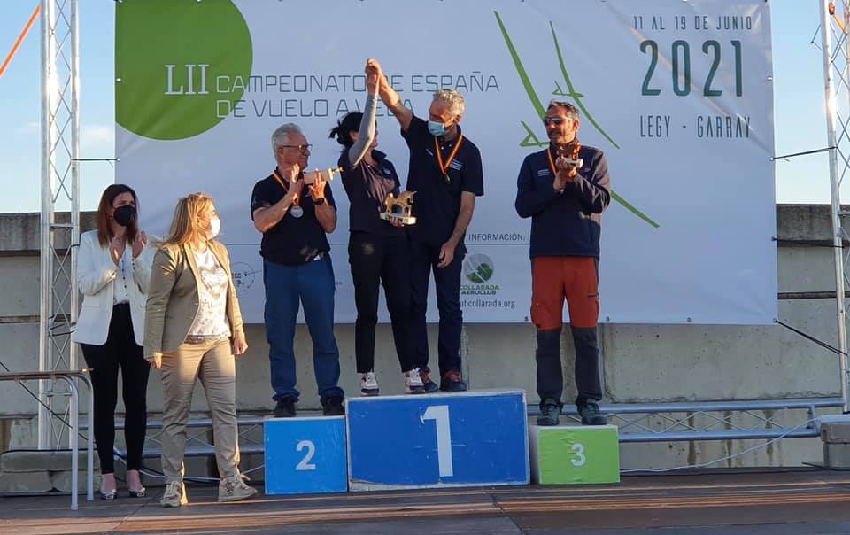 El deportista segoviano, Miguel Jurado, alcanzó la Pata en los Nacionales de Vuelo a Vela 2021