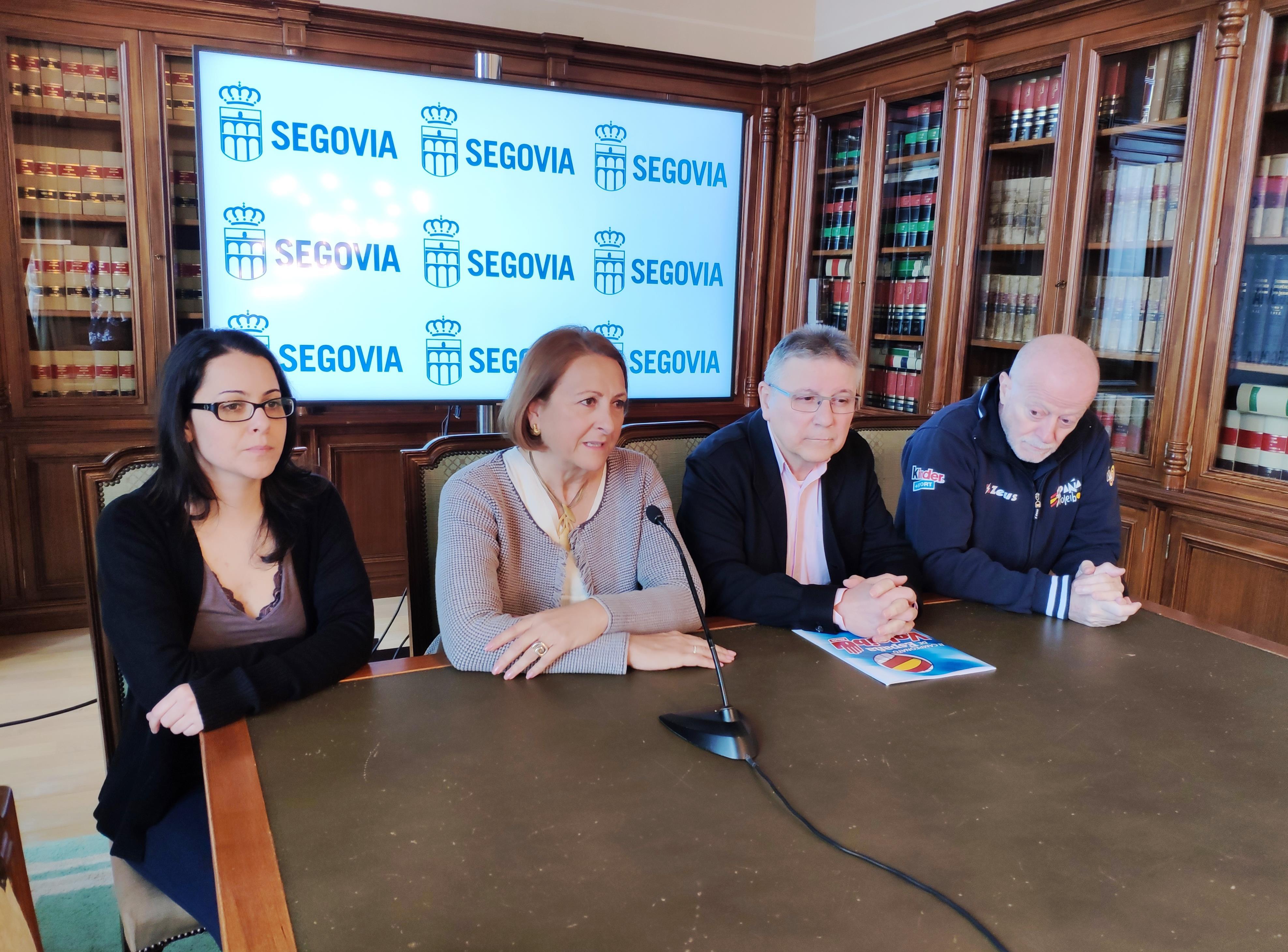 Partido de exhibición de la Selección Nacional Junior de Voleibol