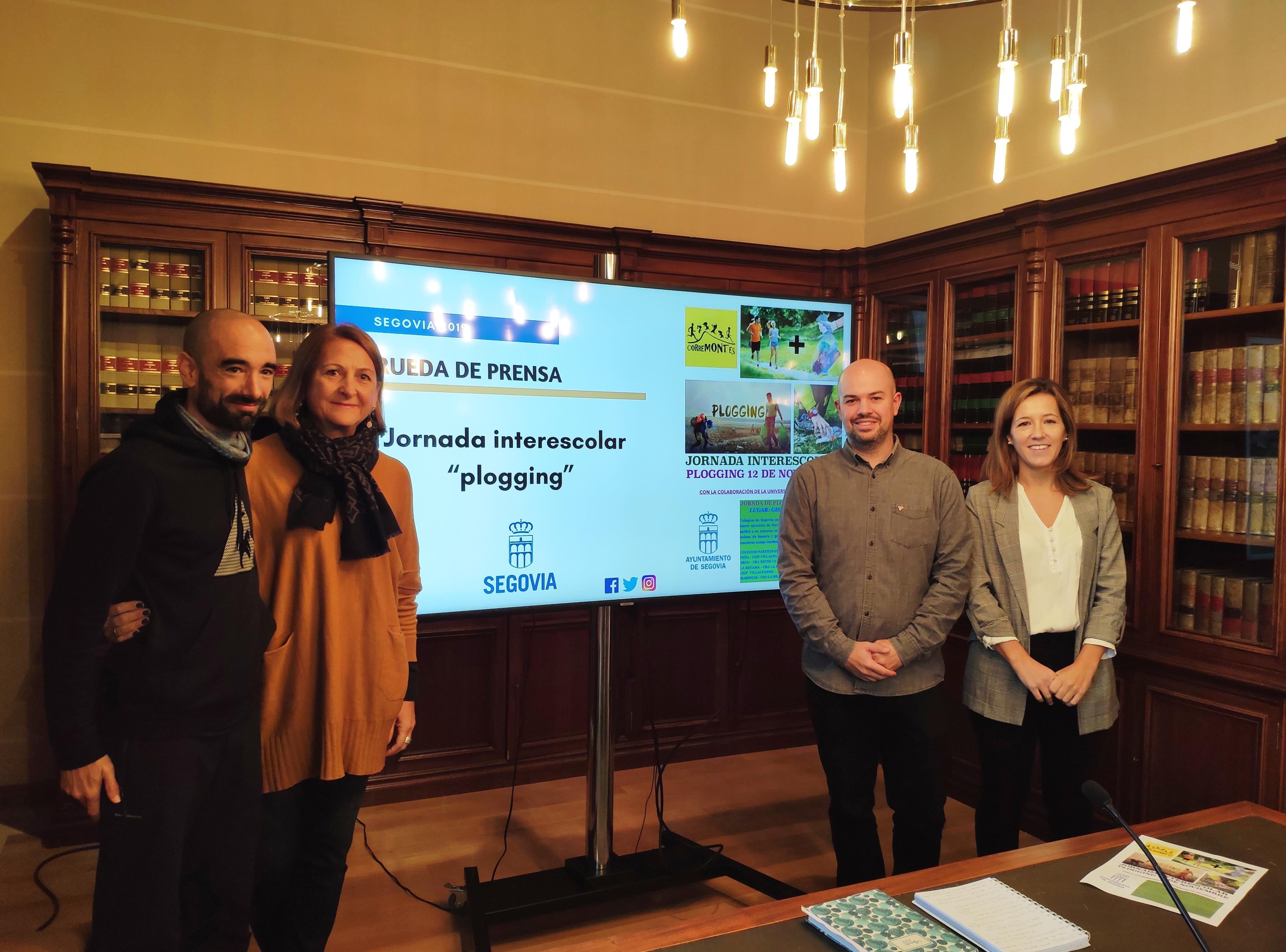 Llega a Segovia Plogging, una forma de hacer deporte mientras se contribuye a cuidar el medio ambiente recogiendo los residuos