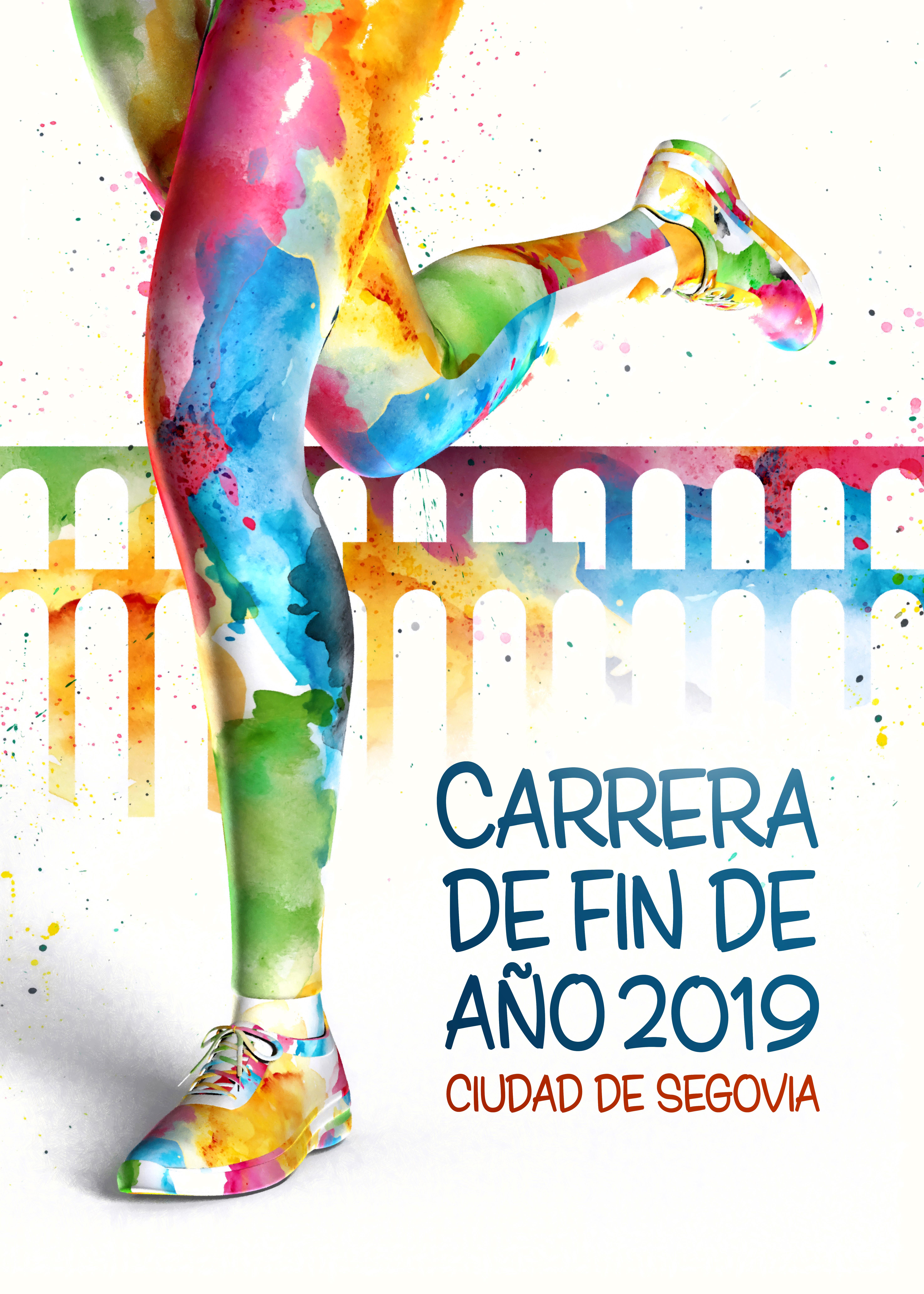 Rubén Alejandro Lucas García gana el concurso para ilustrar el cartel de la Carrera fin de Año 2019
