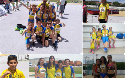 15 medallas para el CD Sporting Segovia en Campeonatos Autonómicos Individuales y de Relevos de Clubes
