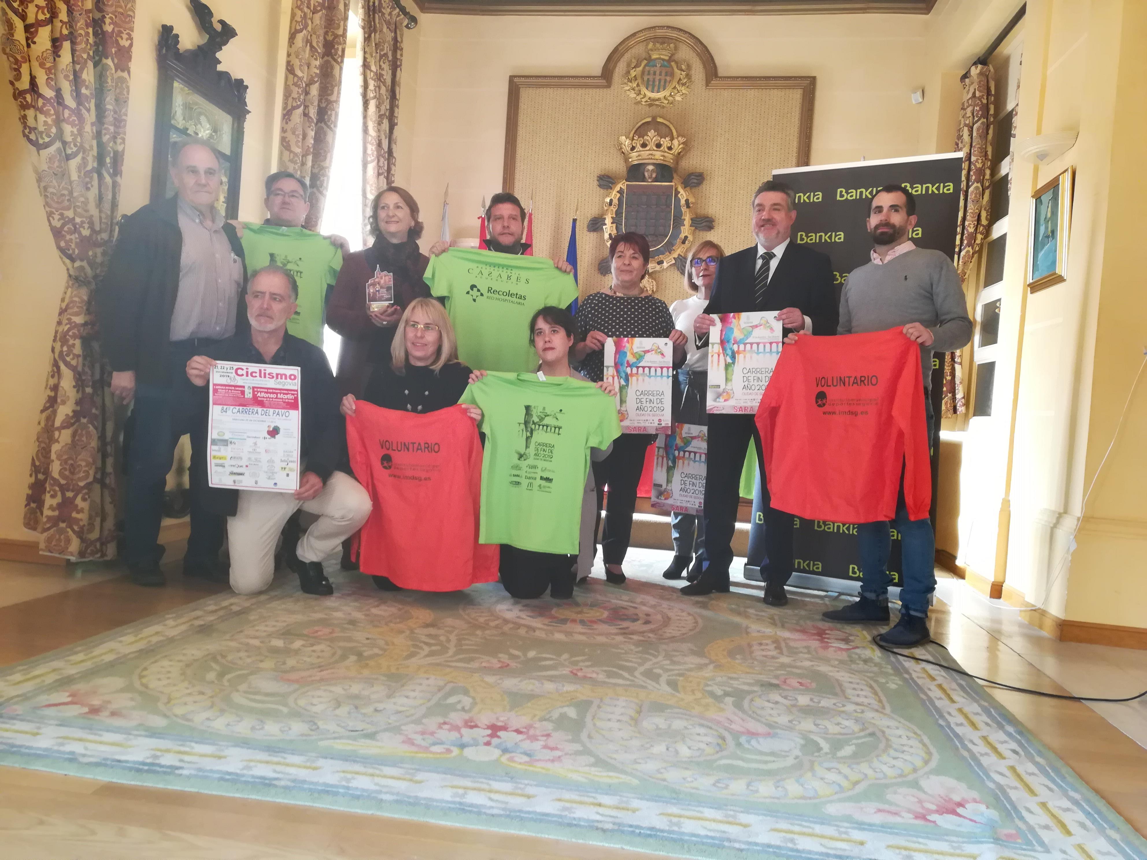 Todo preparado para la celebración de la Carrera Fin de Año Ciudad de Segovia 2019