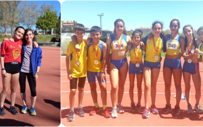 Dos mínimas nacionales y ocho medallas autonómicas de los atletas del Sporting Segovia
