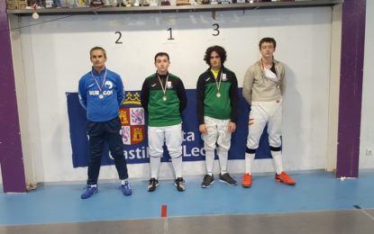 Tres oros y tres bronces para el Club de Esgrima Segovia