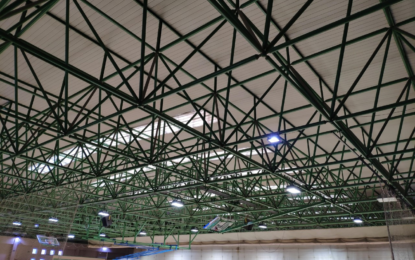 El pabellón Pedro Delgado mejora su accesibilidad y sostenibilidad energética