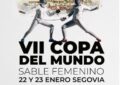 Segovia vuelve a ser escenario de una prueba de la Copa del Mundo de Sable Femenino Junior