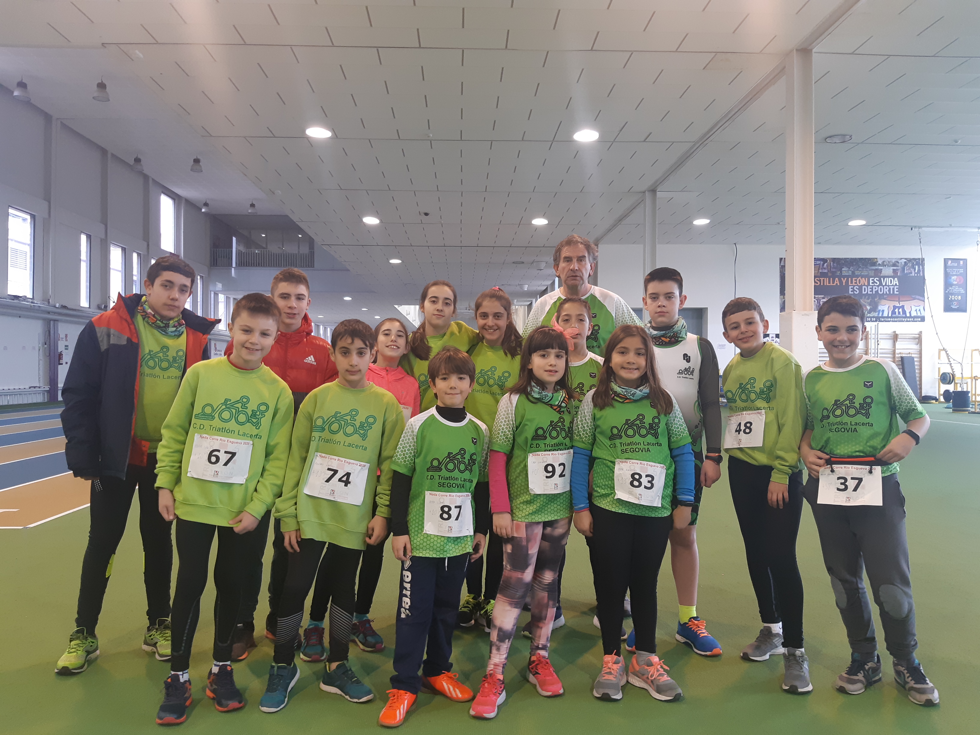 C.D. Triatlón Lacerta: Toma de tiempos y Nada Corre