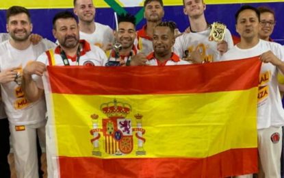 Yordan Ivanov, atleta del Grupo de Muzenza Segovia, se consagra campeón en el “X Campeonato Mundial de Capoeira ” en Brasil