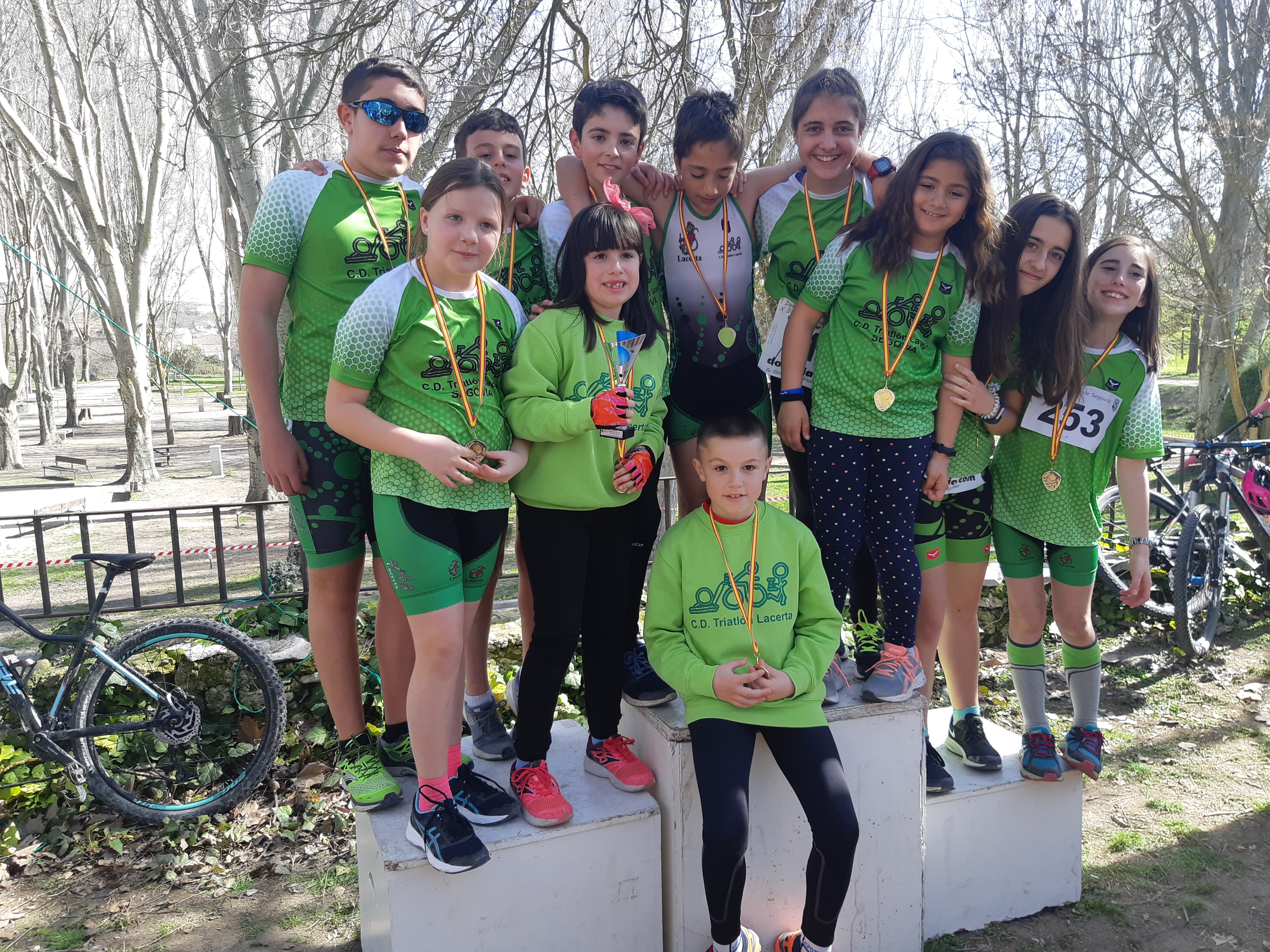 C.D. Triatlón Lacerta: Crónica del Fin de Semana