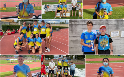 Claudia Corral y Antonio Aguilar en los Nacionales Sub-20 y medallas de plata y broce en Relevos Autonómicos Absolutos del Sporting Segovia
