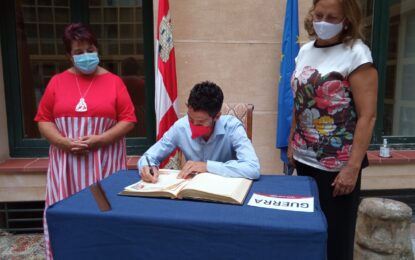 Homenaje-reconocimiento al olímpico segoviano Javier Guerra en el Ayuntamiento de Segovia