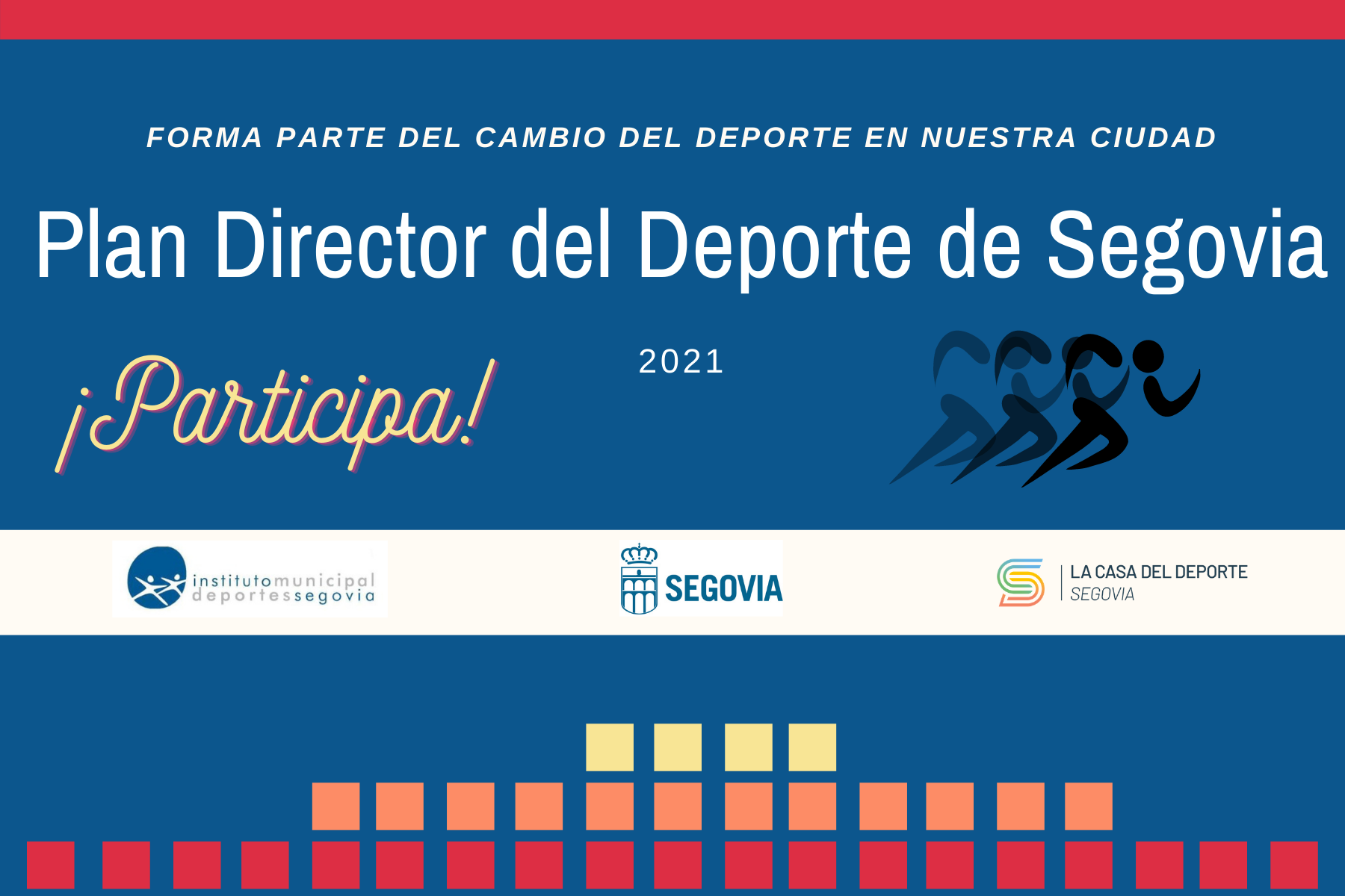El Ayuntamiento lanza una encuesta abierta a la ciudadanía para su participación en la redacción del Plan Director del Deporte de Segovia 2022-2030