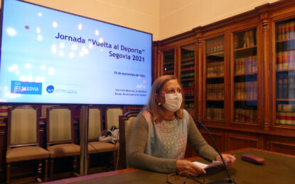 13 clubes participan en la jornada Vuelta al deporte-Segovia 2021 que organiza el IMD