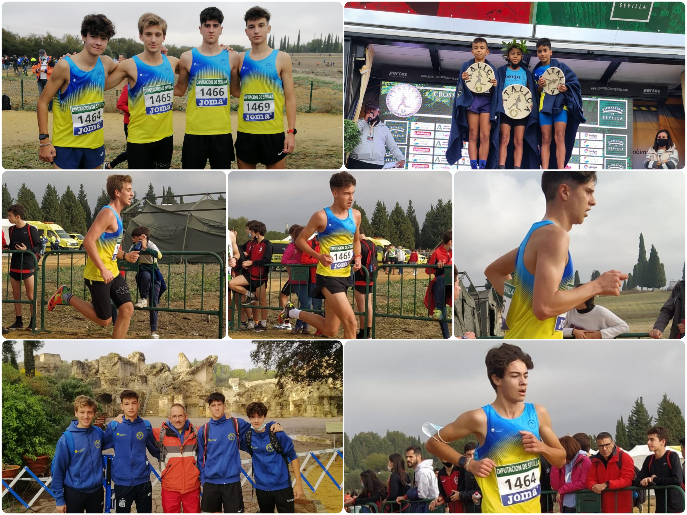 El Sporting Segovia se clasificó en el puesto 17 en el Campeonato de España de Clubes Campo a Través en la categoría Sub-18