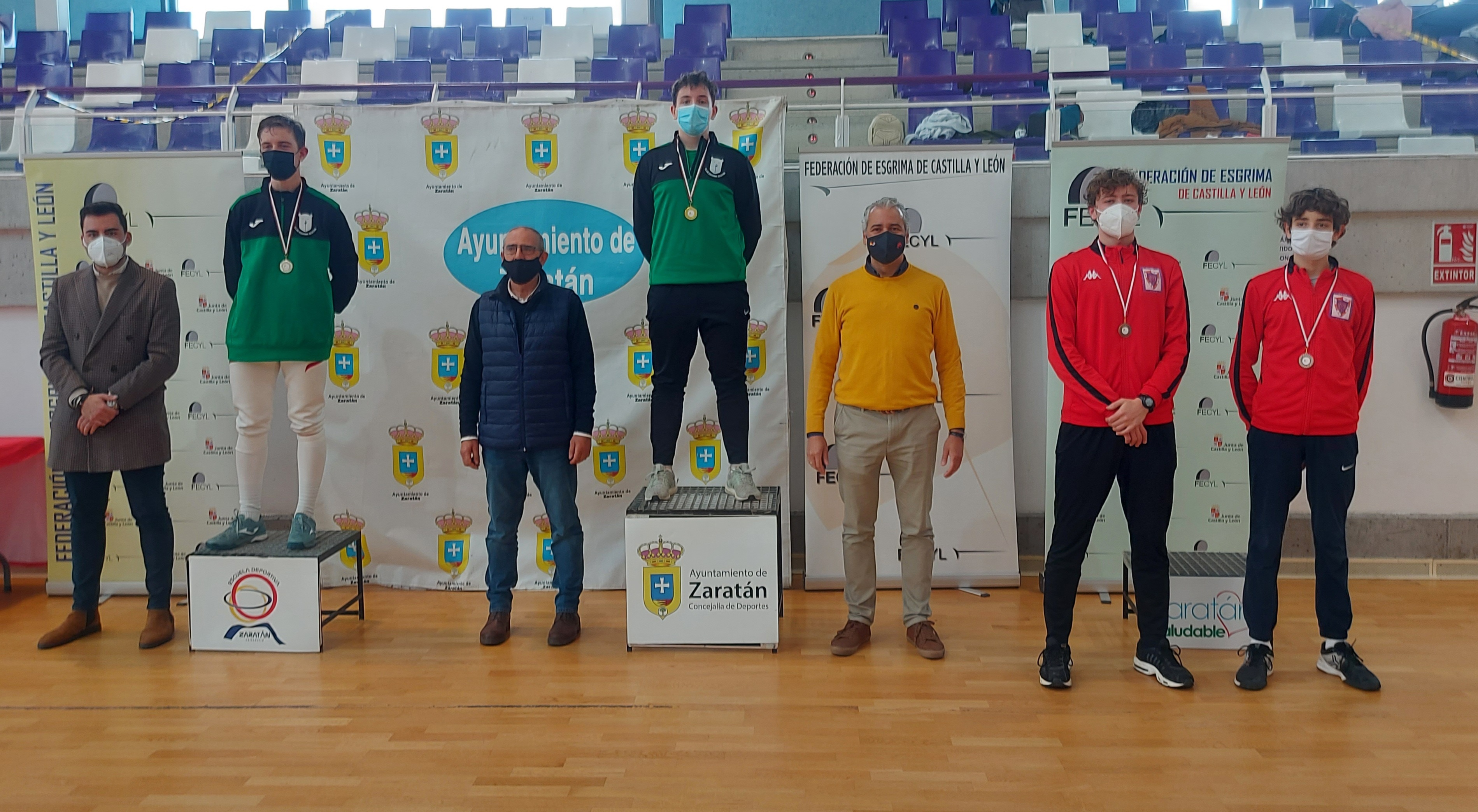 2 Oros, 3 platas y 1 bronce para los tiradores del Club de Esgrima de Segovia