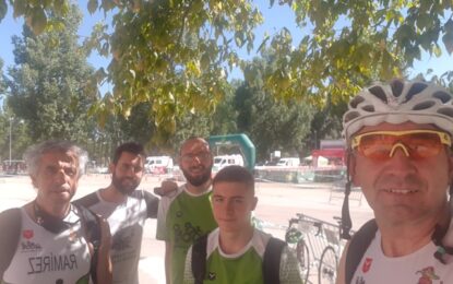 El C.D. Triatlón Lacerta logra la quinta posición por equipos en el Campeonato de Castilla y León de Triatlón Sprint