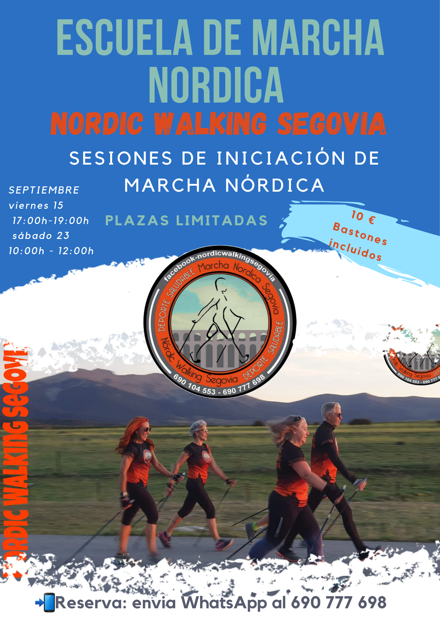 C.D. Nordik Walking Segovia: Sesiones de Iniciación
