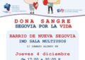 Hermandad de Donantes de Sangre: día 4 de diciembre de 2025