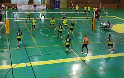 C.D. Segovoley: Buen debut en la competición