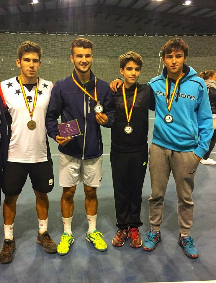 La Selección Provincial de Tenis de Segovia consigue el Subcampeonato de Castilla y León Absoluto