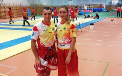 Marta González y Sergio de Diego convocados por la Selección Española  para el Campeonato de Europa de Kickboxing