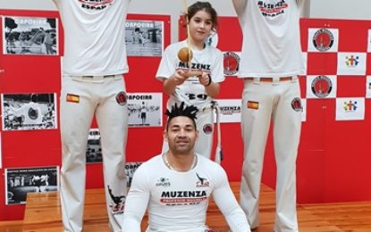 Gran actuación del Grupo de Capoeira Muzenza Segovia en Portugal