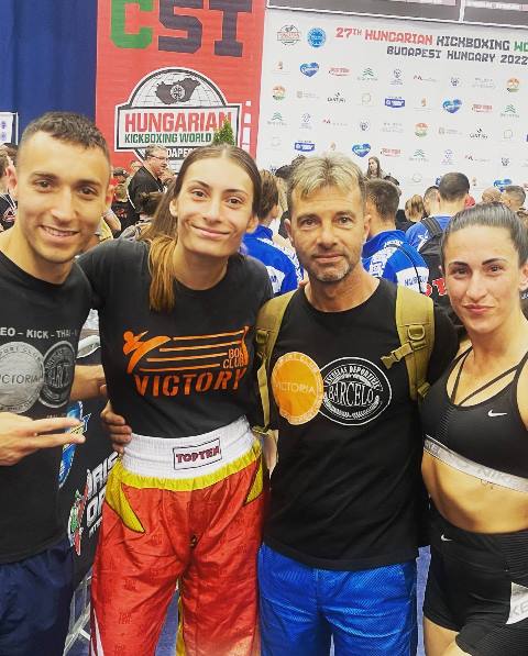Marta González y Sergio de Diego asistirán al Campeonato Hungarian Kickboxing World Cup