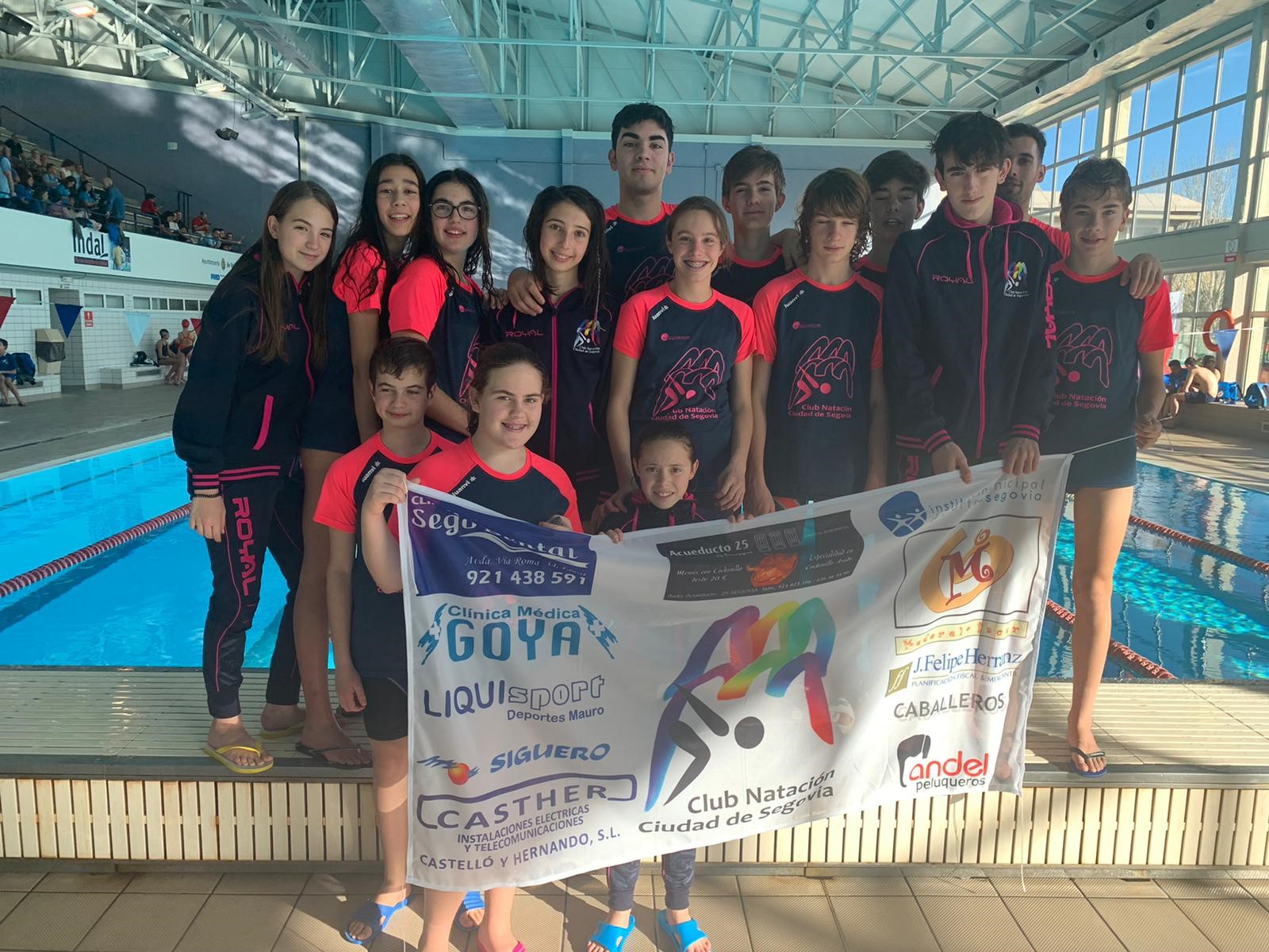 Daniela Cecilia del Club Natación-IMD Segovia obtiene 3 medallas en el V Campeonato Castilla y León Open Alevín